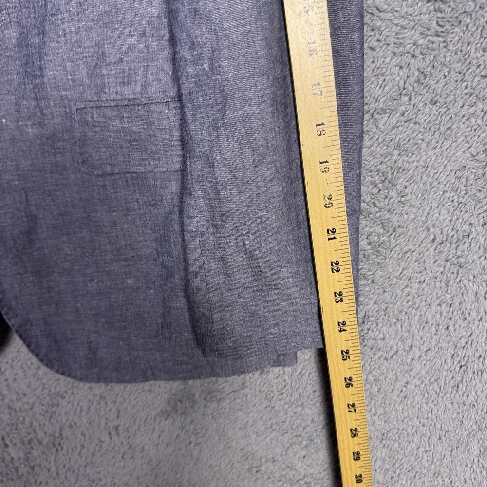 J Crew Blazer Mens 38R Ludlow Slim Somelos Linen Cotton Unstructured Sport Coat